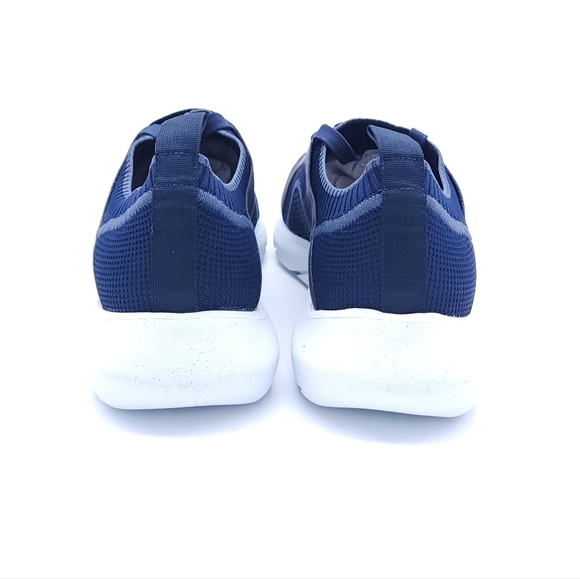 Good Man Brand GMB Knit Trainer Sky Captain Blue Men’s Italian Sneaker Size 12 - Picture 8 of 10